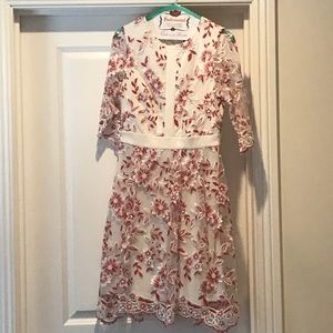 Cute floral pattern dress
